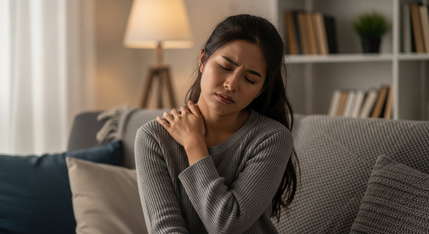 Tự massage tại nhà giúp giảm đau mỏi cơ thể sau ngày dài làm việc