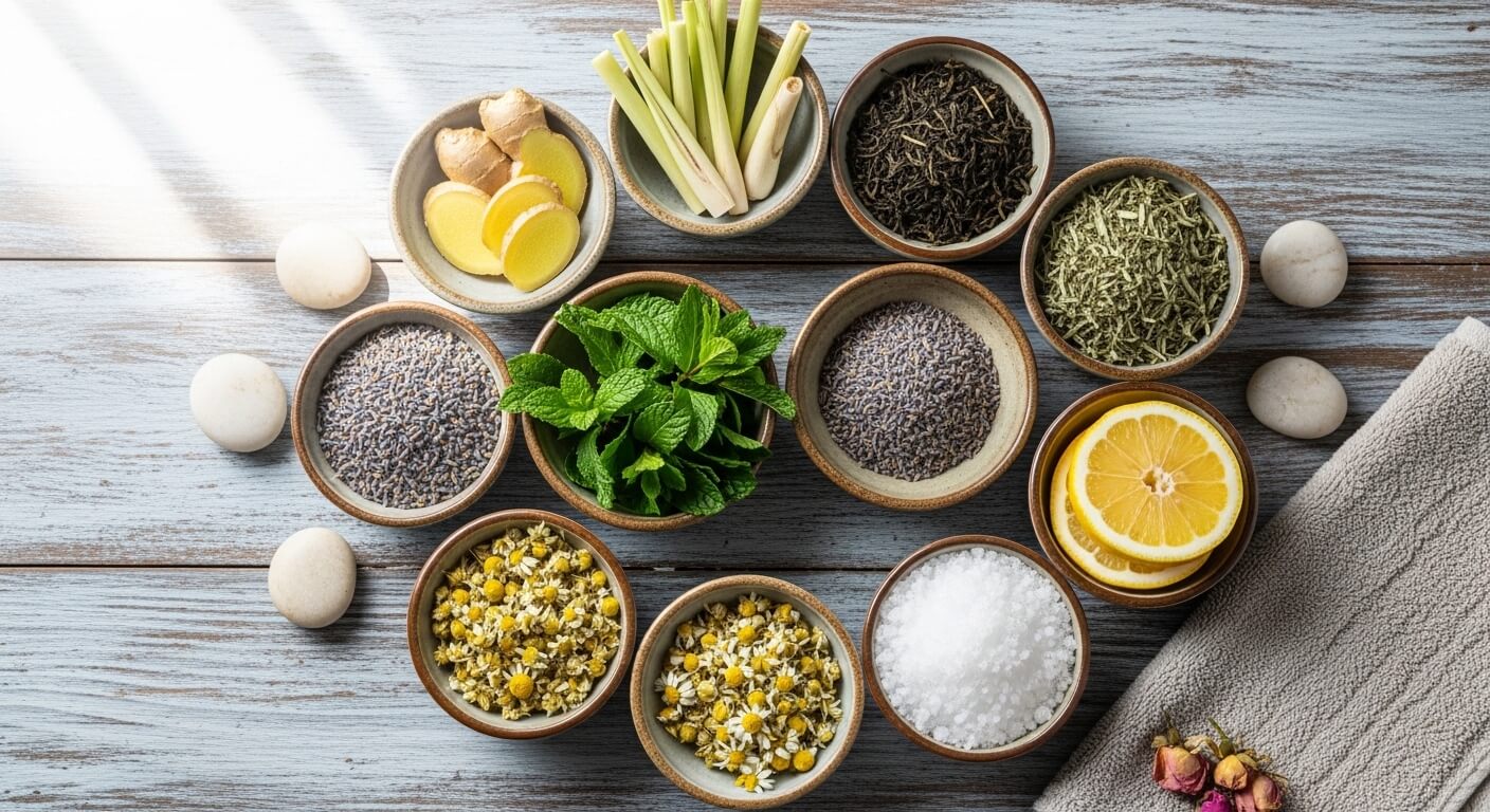 Thư Giãn Với 10 Loại Thảo Dược Ngâm Chân Và Cách Áp Dụng Hiệu Quả