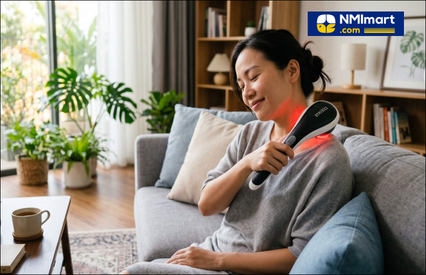 Máy Massage Có Đèn Hồng Ngoại Có Tốt Không? Tác Dụng Và Cách Sử Dụng Hiệu Quả