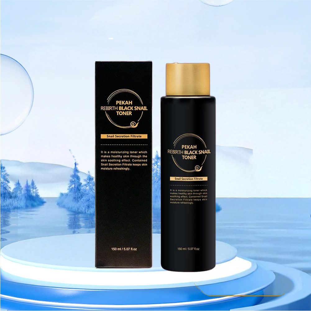 Nước Hoa Hồng Ốc Sên Phục Hồi Tái Tạo Da PEKAH Rebirth Black Snail Toner 150ml